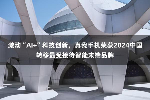 激动“AI+”科技创新，真我手机荣获2024中国转移最受接待智能末端品牌